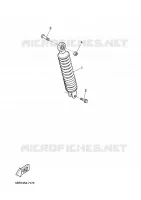 ACHTER SCHOKBREKER voor Yamaha YQ50 2011