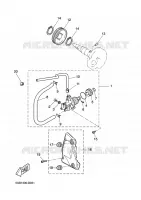 OLIEPOMP voor Yamaha YQ50 2011