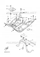 STANDAARD / VOETSTEUN voor Yamaha YQ50 2011
