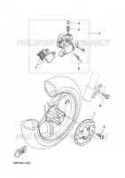 REMKLAUW VOOR voor Yamaha YQ50 2011
