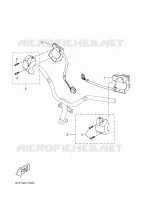 STUURSCHAKELAAR / HEVEL voor Yamaha YQ50 2010