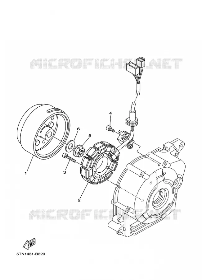 DYNAMO Yamaha MOTO 110 2016 TTR  TT-R110E