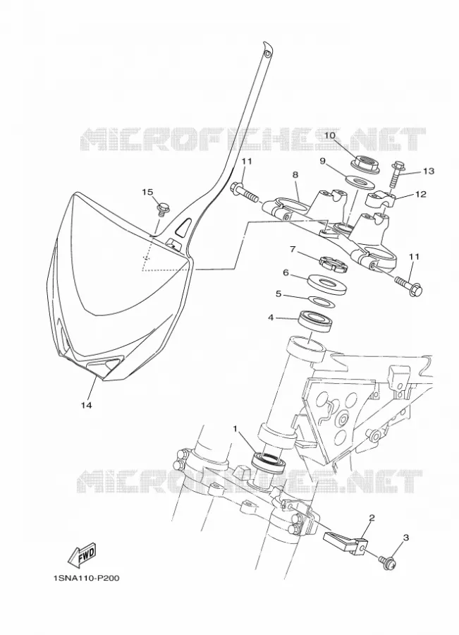 STUUR Yamaha MOTO 85 2016 YZ  YZ85LW