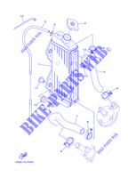 RADIATEUR / SLANG voor Yamaha YZ85 2015