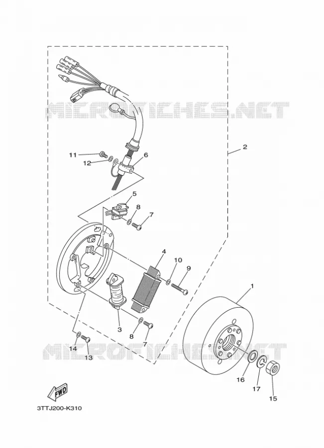 DYNAMO Yamaha MOTO 125 2015 DT  DT125