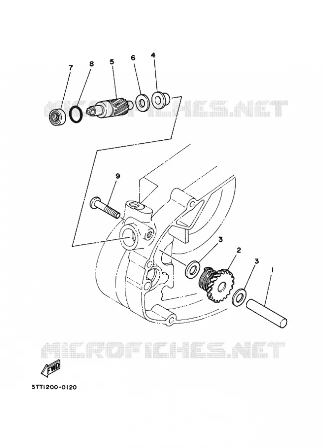 TOERENTELLERAANDRIJVING Yamaha MOTO 125 2015 DT  DT125