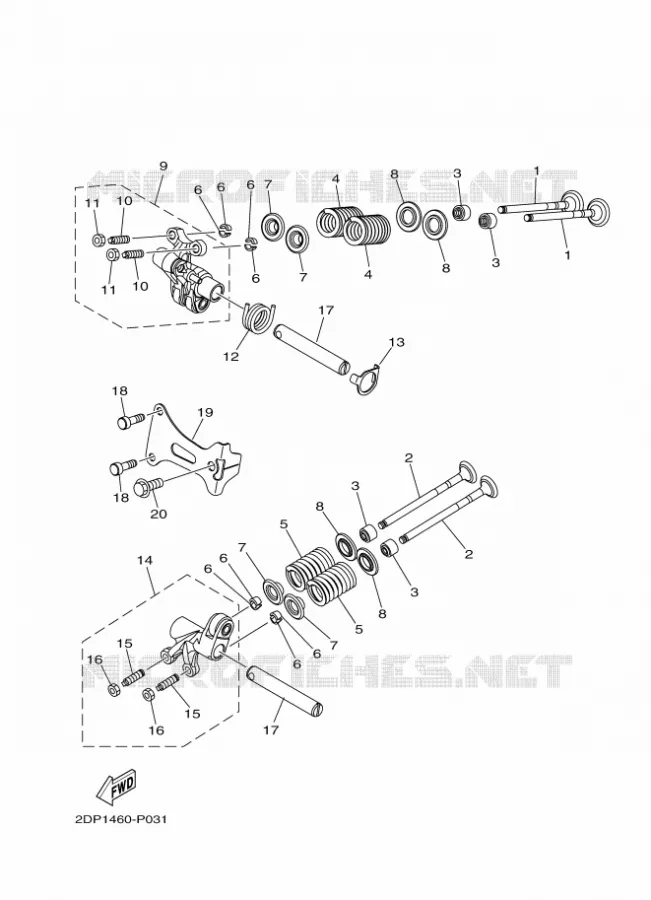 KLEPPEN Yamaha SCOOTER 125 2015 NMAX  GPD125-A