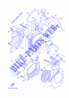 RADIATEUR / SLANG voor Yamaha HW125 2014