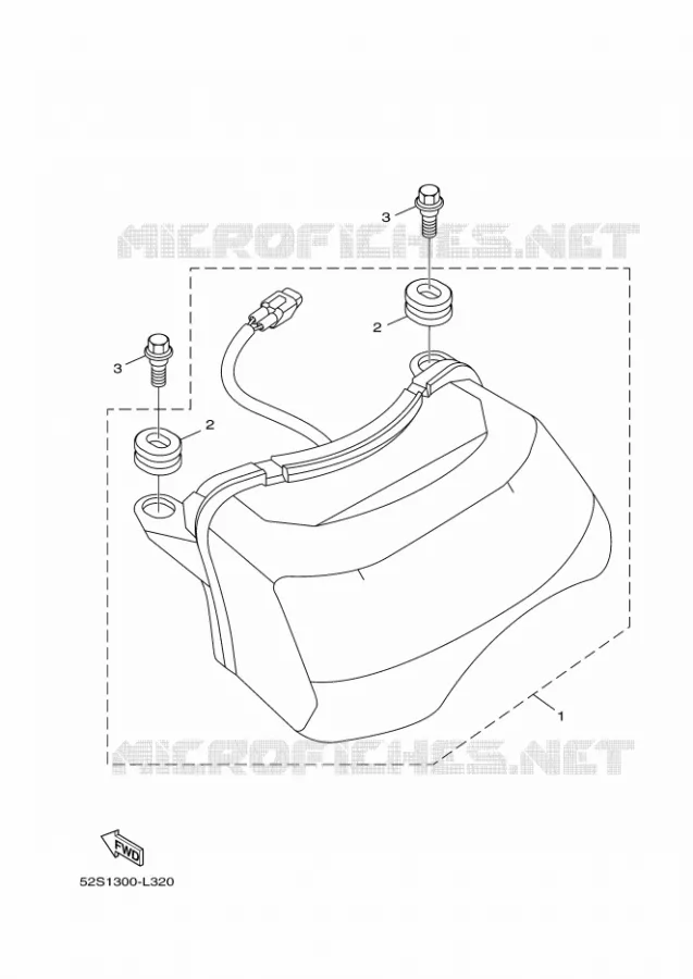ACHTERLICHT Yamaha SCOOTER 125 2014 XENTER  HW125