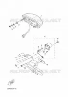 ACHTERLICHT voor Yamaha MT 125 ABS 2015