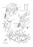 KAP 1 voor Yamaha MT 125 ABS 2015