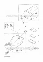 SELLE voor Yamaha MT 125 ABS 2015