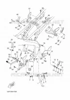 STANDAARD / VOETSTEUN voor Yamaha MT 125 ABS 2015