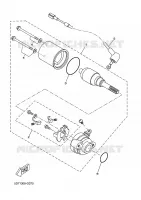 STARTMOTOR voor Yamaha MT 125 ABS 2015
