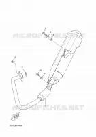 UITLAAT voor Yamaha MT 125 ABS 2015