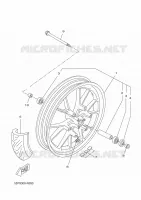 VOORWIEL voor Yamaha MT 125 ABS 2015
