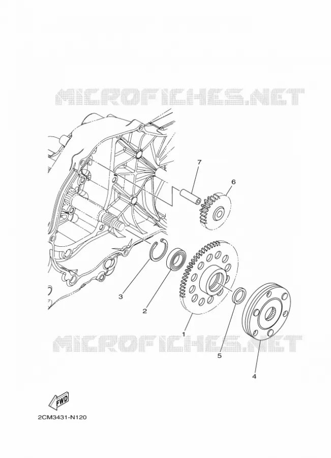 STARTMOTOR Yamaha SCOOTER 125 2015 TRICITY ABS  MW125ATRICITY