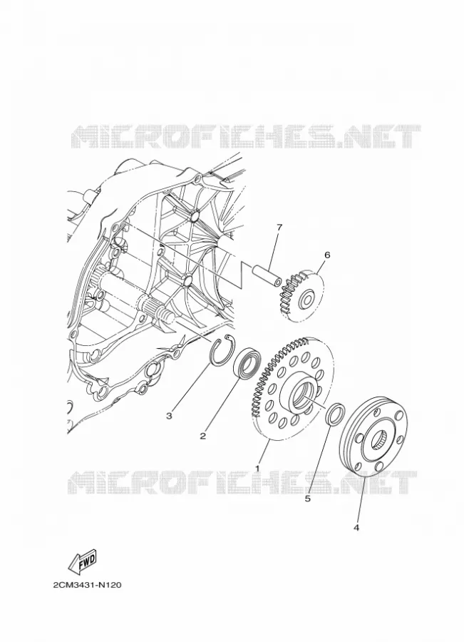 STARTMOTOR Yamaha SCOOTER 125 2015 TRICITY ABS  MW125ATRICITY