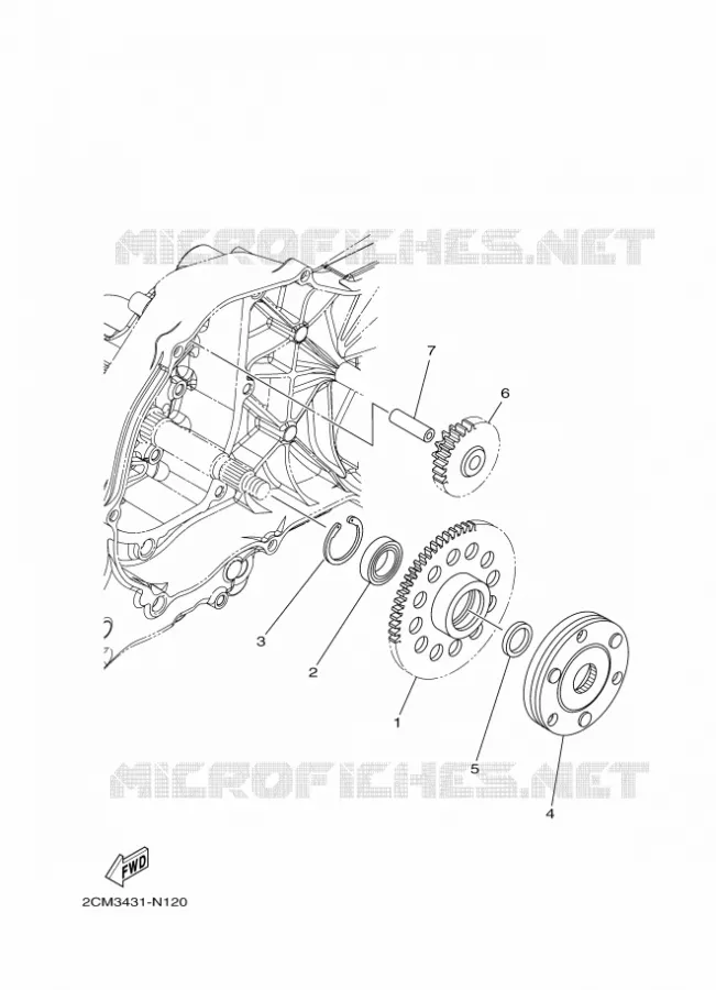 STARTMOTOR Yamaha SCOOTER 125 2015 TRICITY ABS  MW125ATRICITY
