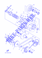 STARTMOTOR KOPPELINGS voor Yamaha MW125A 2015