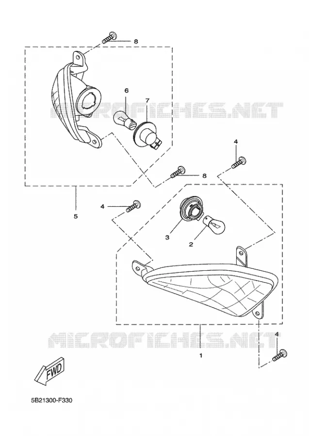 KNIPPERLICHT Yamaha SCOOTER 125 2010 CITYLINER  VP125XCITY