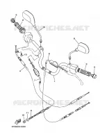 STUUR / KABEL 2 voor Yamaha YBR125E 2011