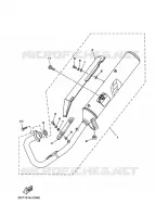 UITLAAT voor Yamaha YBR125E 2011
