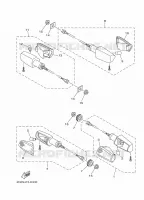 KNIPPERLICHT 2 voor Yamaha YBR125E 2011