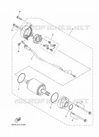 STARTMOTOR voor Yamaha YBR125E 2011