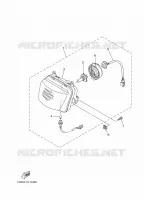 KOPLAMP voor Yamaha YBR125E 2011