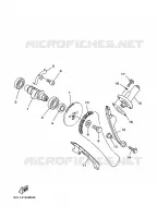 NOKKENAS / KETTING voor Yamaha YBR125E 2011