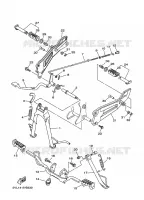 STANDAARD / VOETSTEUN voor Yamaha YBR125E 2011