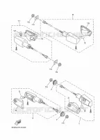 KNIPPERLICHT 2 voor Yamaha YBR125E 2011