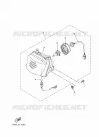 KOPLAMP voor Yamaha YBR125E 2011
