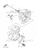 SCHAKEL STANG / PEDAAL voor Yamaha YBR125E 2011