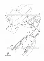 SELLE voor Yamaha YBR125E 2011