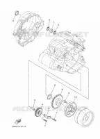 STARTMOTOR KOPPELINGS voor Yamaha YBR 125 2014