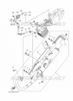 UITLAAT voor Yamaha YBR 125 2014