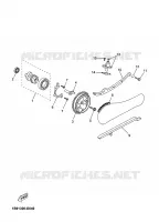 NOKKENAS / KETTING voor Yamaha YP125R 2015