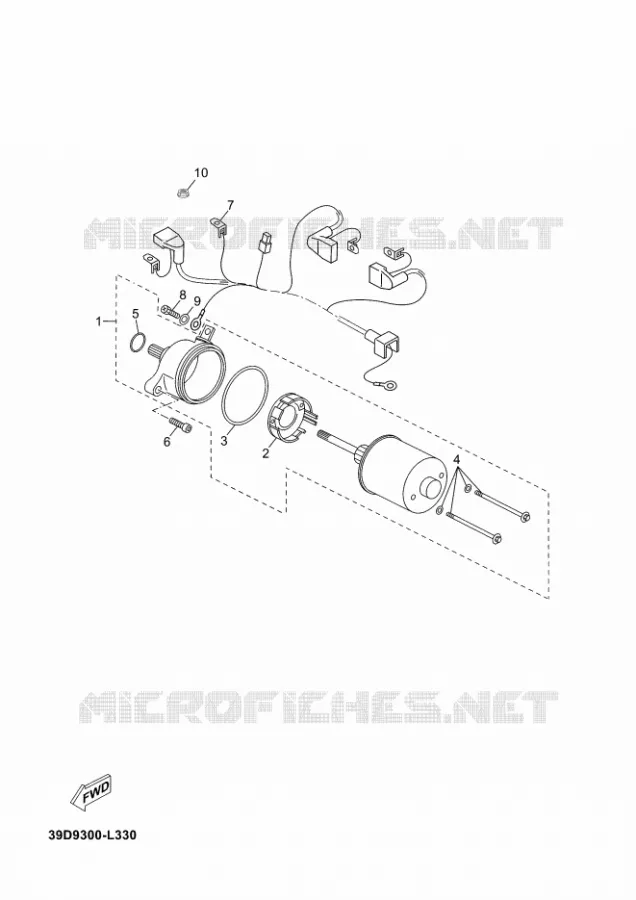STARTMOTOR Yamaha SCOOTER 125 2016 XMAX  YP125RA