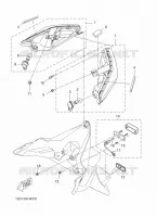 ACHTERLICHT voor Yamaha YP125RA 2015