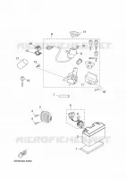 ELECTRISCH 1 voor Yamaha YP125RA 2015