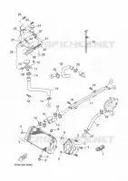 RADIATEUR / SLANG voor Yamaha YP125RA 2015