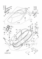 SELLE voor Yamaha YP125RA 2015