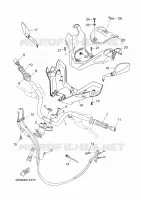 STUUR / KABEL voor Yamaha YP125RA 2015