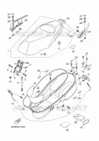 SELLE voor Yamaha EVOLIS 125 ABS 2015