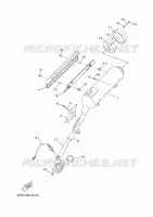 UITLAAT voor Yamaha EVOLIS 125 ABS 2015