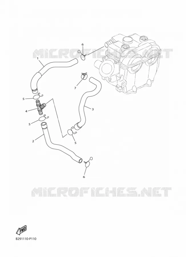 AIR INDUCTION SYSTEM AIS Yamaha MOTO 250 2015 WRF  WR250F