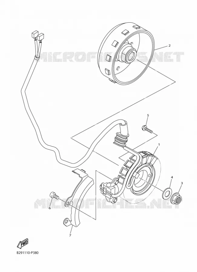 DYNAMO Yamaha MOTO 250 2015 WRF  WR250F