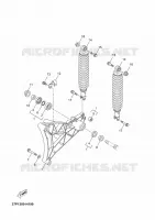 ACHTERBRUG / SCHOKBREKER voor Yamaha YP250R 2010
